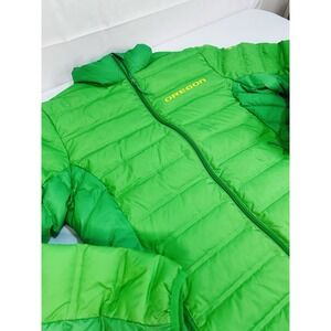 Oregon Ducks Columbia  Puffer Coat Women's Large Interchange 650